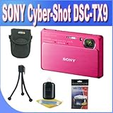 Sony TX Series DSC-TX9 Red 12.2MP Digital Still Camera with "Exmor R" CMOS  ....