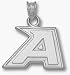 Army Black Knights New A 1/2 Pendant - Sterling Silver Jewelry