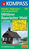  : Kompass Karten, Mittlerer Bayerischer Wald (Ma&szlig;stab 1:50.000)