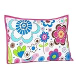 Bacati Botanical Sanctuary Multicolor Decorative Pillow