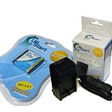 UpStart Battery NP-FE1 BC-C23 Replacement Battery and AC/DC Dual Charger Ki ....