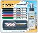 BIC Dry Erase Marker Kit (5 markers / whiteboard cleaner / whiteboard eraser), Assorted, 1 Kit