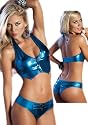 Sexy Blue Dance Wear - 3 Piece Set