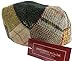 John Hanly & Co. Irish Made Tweed Flat Cap - Patchwork - Made in Ireland