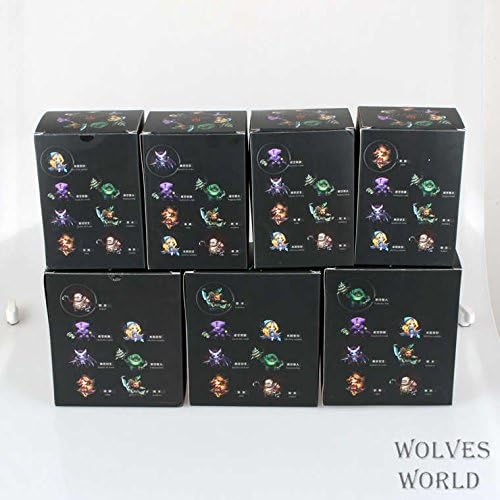 Wow dota 2 figure Kunkka Lina Pudge Tidehunter Queen of pain crystal maiden 8-12 cm 1 pcs/set Boxed PVC Action Figures Toy
