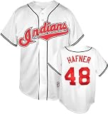 Travis Hafner Majestic MLB Home Replica Cleveland Indians Youth Jersey