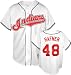 Travis Hafner Majestic MLB Home Replica Cleveland Indians Youth Jersey