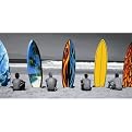 Time Out Gray Beach Towel - Multicolor (30x60")