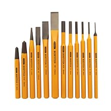 BOSTITCH 16-023 Punch and Chisel Set, 12-Piece