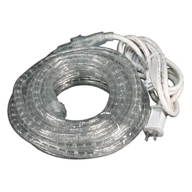 American Lighting 18-Foot Premium Grade Rope Light Kit with Mounting Clips, Clear... by American Lighting