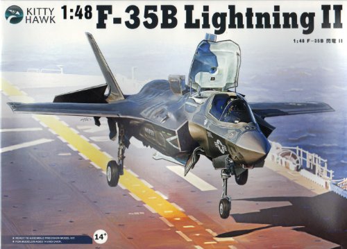 KTH80102 1:48 Kitty Hawk F-35B Lightning II MODEL KIT-image