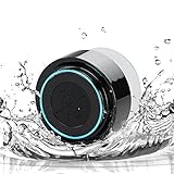 IPX7 Bluetooth Shower Speaker - **Lifetime Guarantee** - Waterproof & Dustproof - 2015 Model - Portable - Indoor/Outdoor Use - Perfect for the Shower,