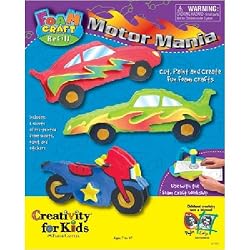 Motor Mania Foam Craft Workshop Refill