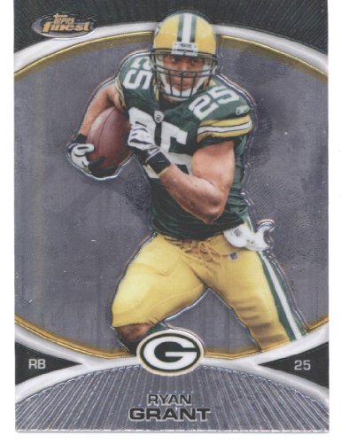 2010 Topps Finest #48 Ryan Grant - Green Bay Packers (Football Cards)