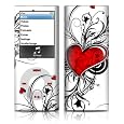 My Heart Design Protective Decal Skin Sticker for Apple iPod nano 4G (4th Generation) Player