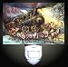 Santas Polar Express Decorative Night Light