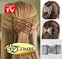2 x EZ Combs Caramel bronze & Dazzling silver