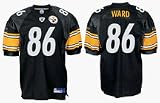 Hines Ward Pittsburgh Steelers #86 Authentic Reebok NFL Football Jersey (Black)