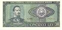 Romania 1966 50 Lei, Pick 96a