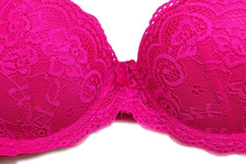 Barbra's Floral Lace 3 Pack Bras and 6 Pack Panties Set