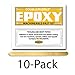 Hardman Double Bubble Yellow Machinable Epoxy 10 Packs (#04002)