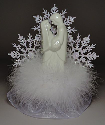 Wedding Cake Topper or Table Decoration "Winter Wonderland" (403PM)