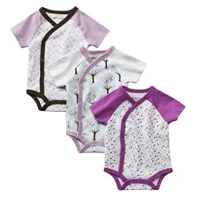 DwellStudio® for Target® Kimono Bodysuit 3pk Pink