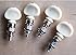 Grover Sta-Tite Set of 4 Ukulele Pegs 4w Tuner/Machine