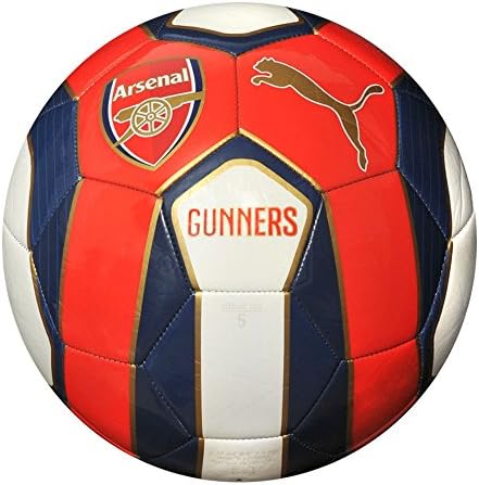 Puma Arsenal FC Fan 2014-2015 Soccer Ball New Red/White/Navy Size 5