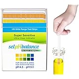 SelpHbalance pH Test Strips 4.5-9, Great For testing Urine, Saliva, Drinking Water, Pool, Hot Tub, and Alkaline Diet, Easy to Read High-Quality Test Strips, Fast and Accurate Results, 100ct
