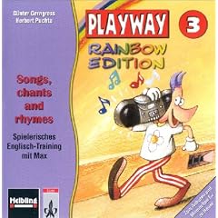 Playway: Playway Rainbow Edition, Songs, chants and rhymes, 1 Audio-CD (Edition Helbling) (Audio CD)