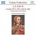 Bach: Sonatas Transcribed for Guitar