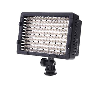 160 LED camera video lamp light for Canon Nikon