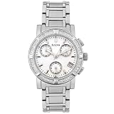 Bulova Ladies Diamond Chronograph Watch #96R19 by Bulova