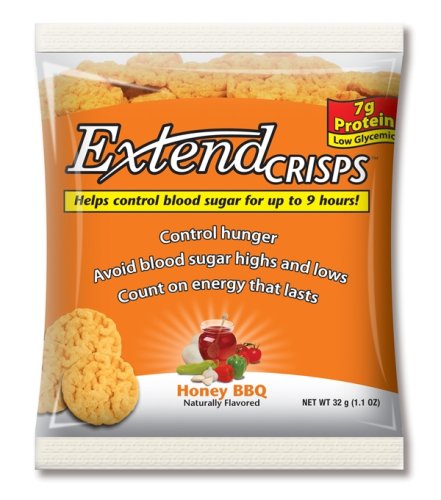 Extend Crisps Honey Barbeque, 5 Count, 5.5 Ounces Boxes (Pack of 15)