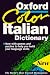 Book The Oxford Color Italian Dictionary