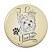 I Love My Yorkie Yorkshire Terrier Pinback Button Pin Badge - 1