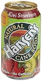 Hansens Soda Kiwi Strawberry, 12-Ounce Cans (Pack of 24)