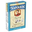 Napoleon Smoked Baby Clams, 3.66-Ounce Tin (Pack of 25)