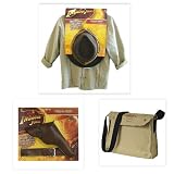 Indiana Jones Child Costume Kit with Shirt, Hat, Whip, Satchel and Belt with Gun and Holster