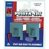 Life-Like Trains Power-Loc HO Scale Track - Illuminated Bumper, Nickel Silver