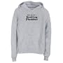 Sweatshirt Woman Heather Gray " Kiss Me, I Am Roofing Plumber " Occupations