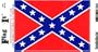 Confederate Heavy Duty Vinyl Bumper Sticker (3 x 5 Inches)