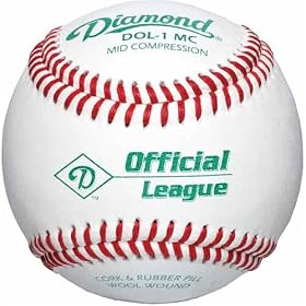 Buy Diamond Sports DOL-1 MC Official League Mid Compression Baseball by the Dozen
