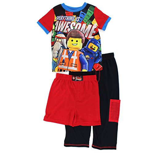 The Lego Movie Boys 3 piece Pajamas Set (Little Kid/Big Kid)