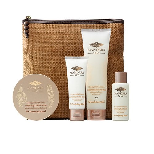 Mandara Spa Honeymilk Spa Escape Travel Bag