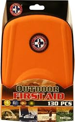 Total Resources International 130-Piece Outdoor First Aid Kit in EVA Case