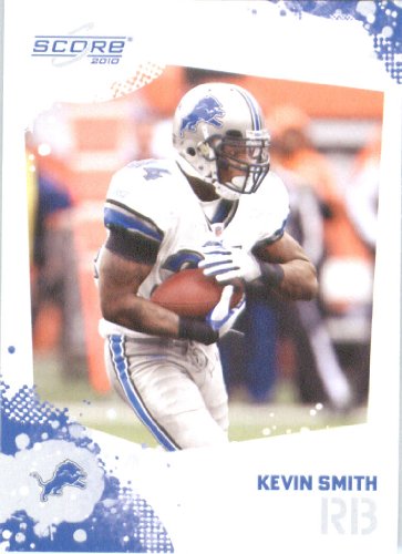 Kevin Smith - Detroit Lions - 2010 Score Football Card - NFL Trading Card in Screwdown Case