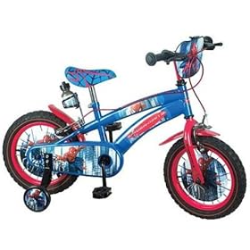 Euro T Cycles - V�lo pour enfants - Spiderman - 14 pouces