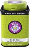 The TeaSpot Boulder Blues, Green Loose Leaf Tea With Wild Strawberry & Rhubarb, 3.0-Ounce Tins (Pack of 2)